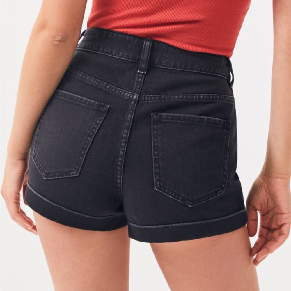 Black Pacsun Mom Shorts